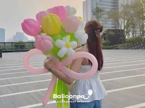 Flower Bouquet Balloon ลูกโป่งวันเกิด — BalloonPA กรุงเทพฯ